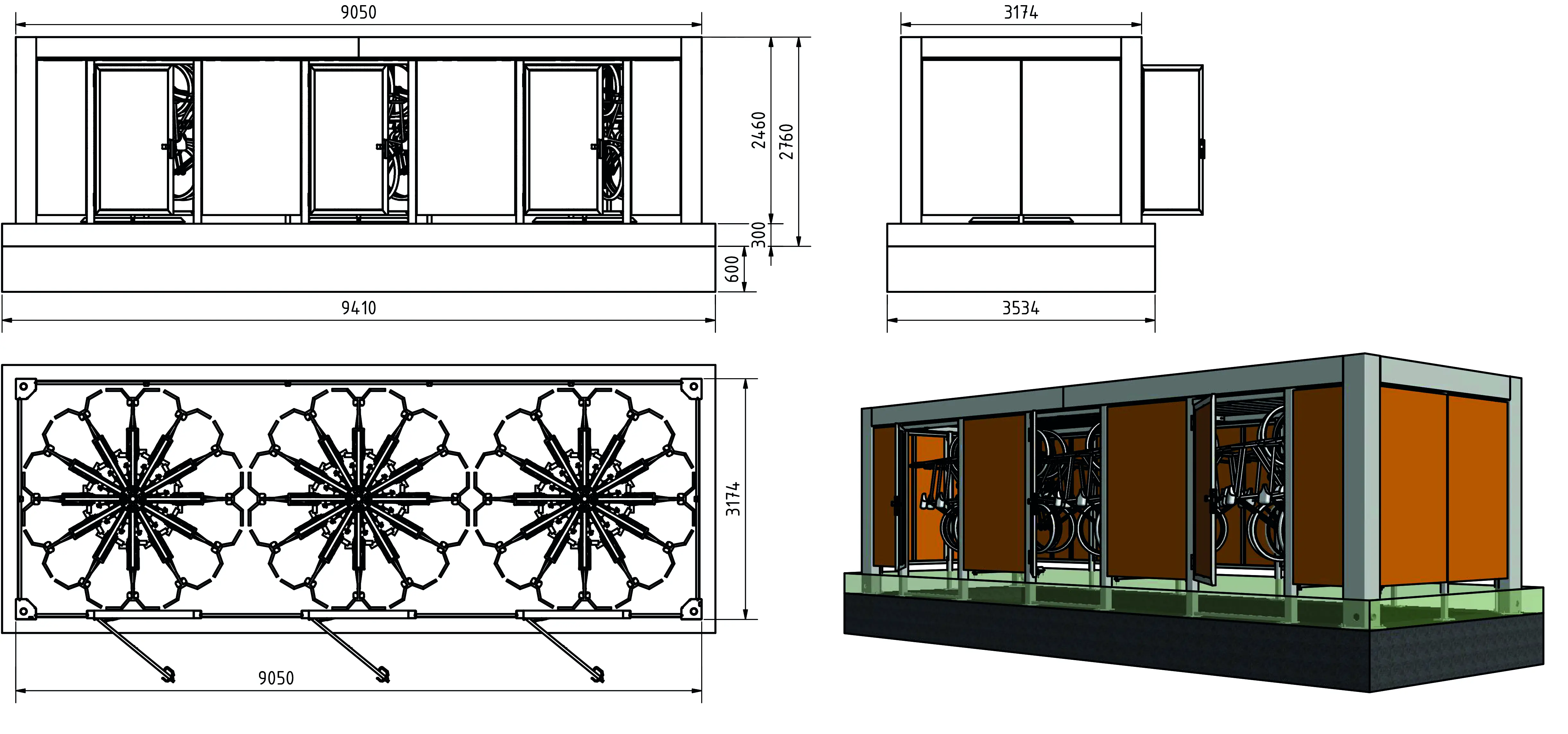 CUBE 2414 mit Basic Plus 50 maximale Konfiguration